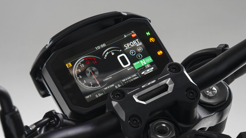 Honda CB1000R Black Edition displej