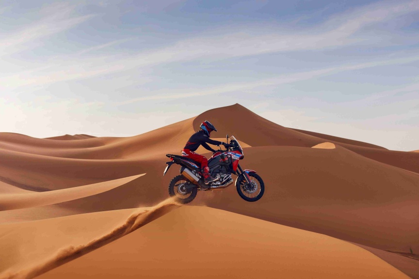 Honda CRF1100L Africa Twin jízda