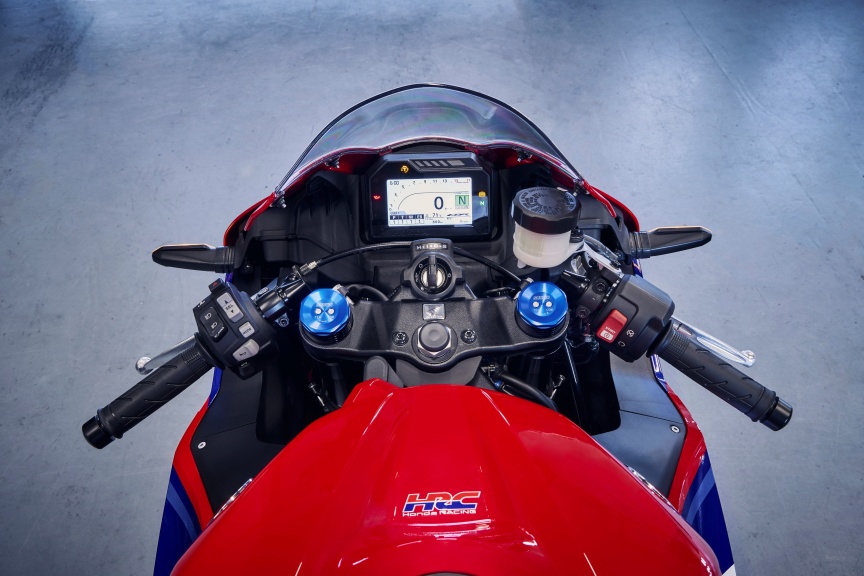 Honda CBR600RR jízdní režimy