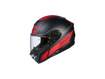 Přilba KABUTO AEROBLADE 5 černá/červená mat