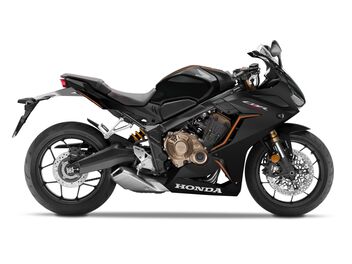 Honda CBR650R Mat Gunpowder Black Metallic 2022