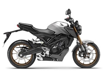 Honda CB125R Neo Sports Café Matt Crypton Silver Metallic