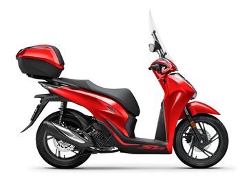Honda SH125I Smart Top Box Hyper Red