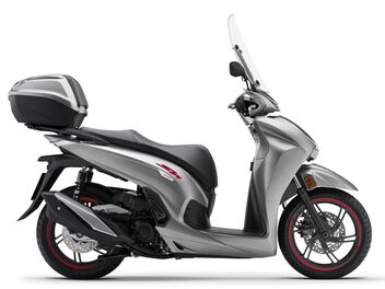 Honda SH350i Smart Top Box Matte Lucent Silver Metallic