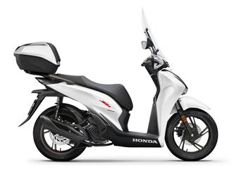 Honda SH150i Smart Top Box Matt Pearl Cool White Sport