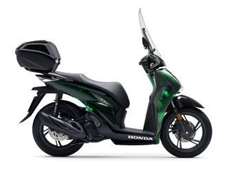 Honda SH125I Smart Top Box Vetro Green