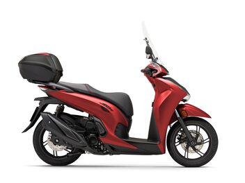Honda SH350i Smart Top Box Matte Pearl Diaspro Red