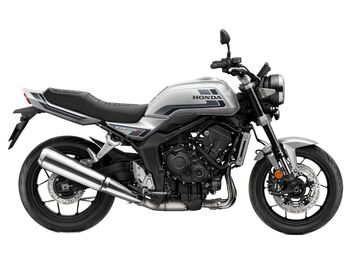 Honda CB1000F Wolf Silver Metallic - Grey Stripe