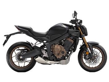 Honda CB650R Matte Gunpowder Black Metallic