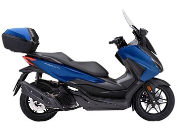 Honda Forza 125 Smart Topbox Matte Pearl Pacific Blue