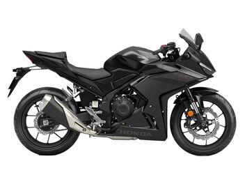 Honda CBR500R Matte Gunpowder Black Metallic