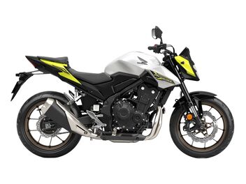 Honda CB500 Hornet Pearl Horizon White