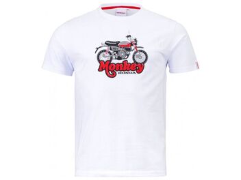 Tričko Honda Monkey white