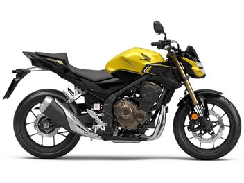 Honda CB500F Pearl Dusk Yellow