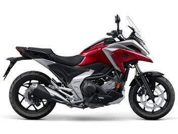 Honda NC750X DCT Candy Chromosphere Red