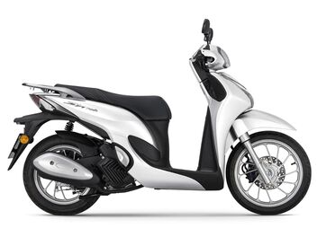 Honda SH125 Mode Pearl Jasmine White