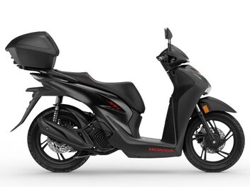 Honda SH125I Smart Top Box Matte Coal Black Metallic Sport