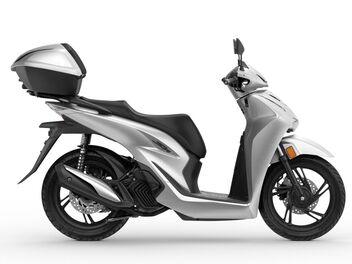 Honda SH125I Smart Top Box Matte Lucent Silver Metallic