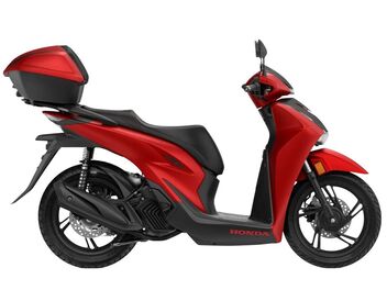 Honda SH125I Smart Top Box Matte Pearl Diaspro Red Sport