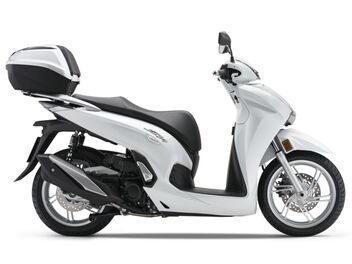 Honda SH350i Smart Top Box Pearl Cool White
