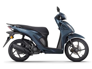 Honda Vision 110 Matte Suit Blue Metallic
