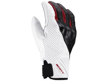 Kožené rukavice Scott LANE 2 white/red