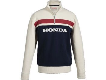 Mikina Honda Classical Heritage 1/4 zip trojbarevná