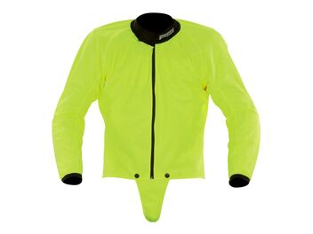 Bunda PSí RACING EVO - návlek do deště - žlutá fluo