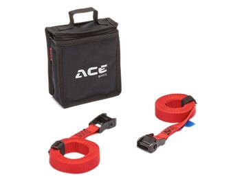 Popruhy pro uchycení motocyklu ACEBIKES Cam Buckle Essential, sada 2 ks