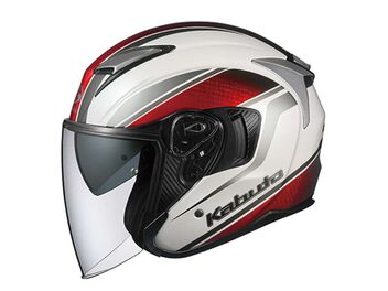 Přilba Kabuto Exceed Deuce pearl white