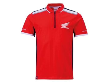 Tričko polo Honda Racing red